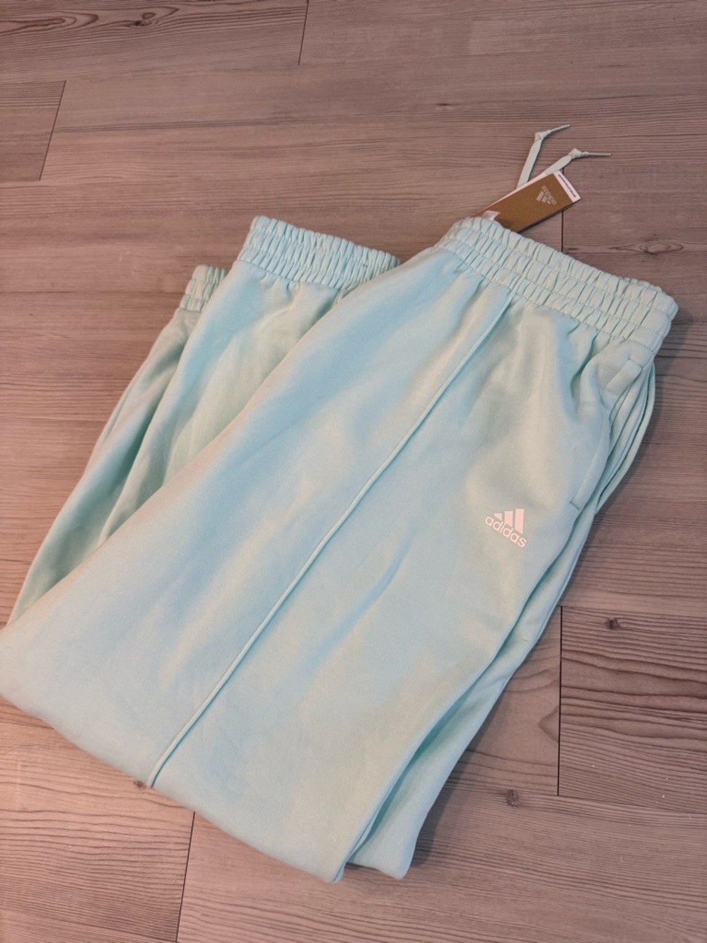 adidas Mint Green Elastic Waist Joggers XXLT